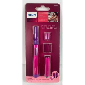 Philips PrecisionPerfect HP6390/51 Compact Precision Trimmer Pink Purple New